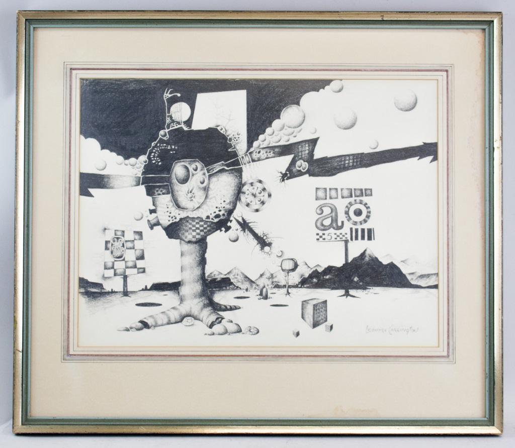 British Mixed Media on Paper Leonora Carrington (1 of 4)