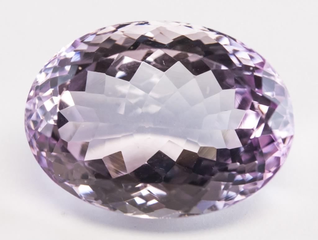 22.70ct Oval Cut Purple Natural Amethyst GLI (1 of 4)