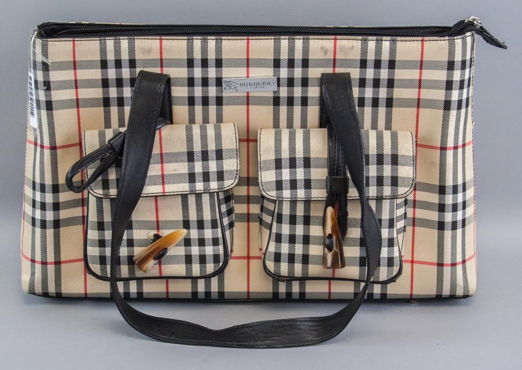 burberry london plaid purse