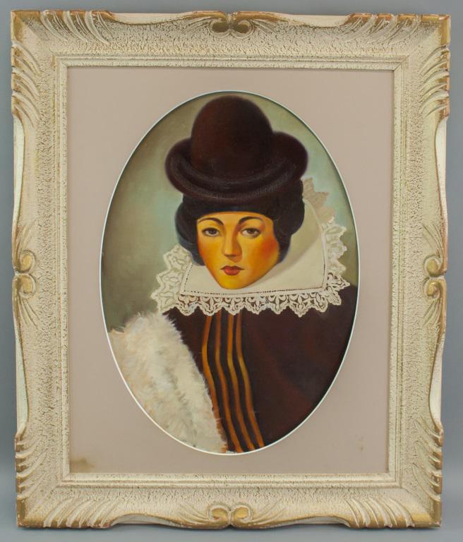 Mexican Oil on Canvas Frida Kahlo (1 of 10)