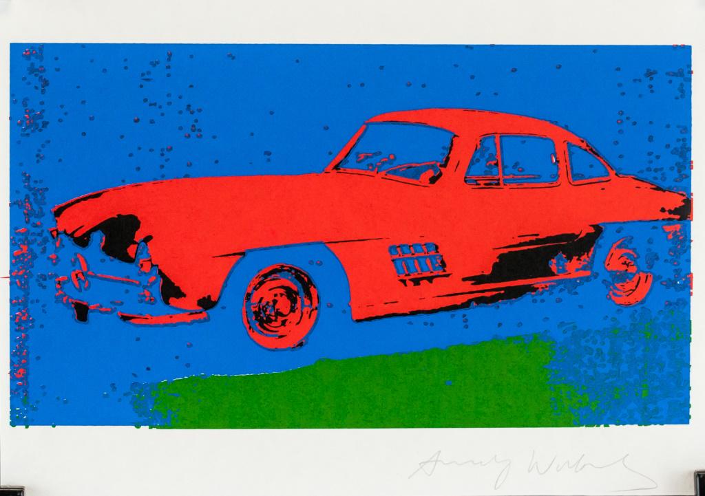 American Pop Serigraph on Paper Signed Andy Warhol (1 of 7)