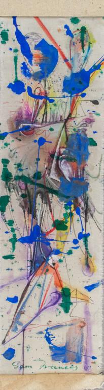 American Oil on Linen Signed Sam Francis (1 of 5)