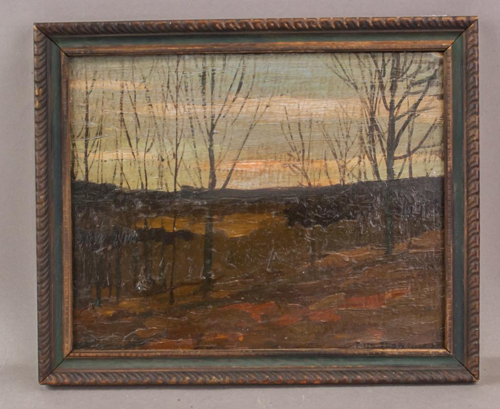 Canadian Oil on Panel Tom Thomson 1915 (1 of 10)