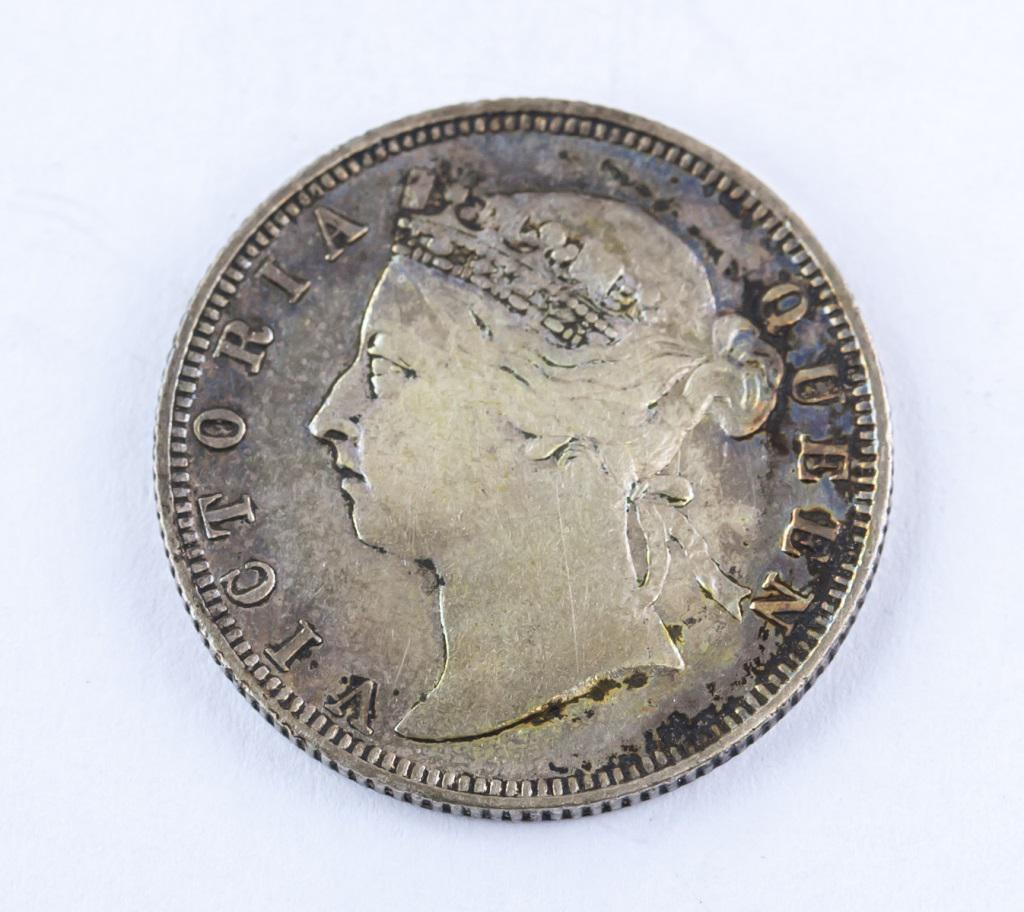 Hong Kong 1886 20 Cent (1 of 3)