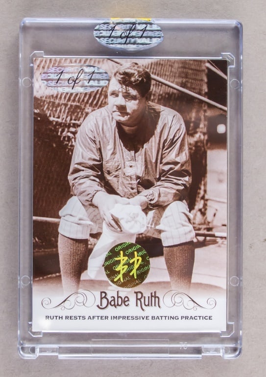 Baseball Yankees Babe Ruth Sport Card (1 of 5)