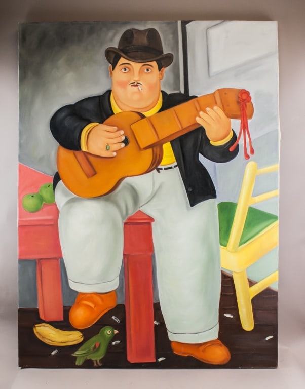 Colombian OOC Signed Botero Ministerio de Cultura (1 of 10)