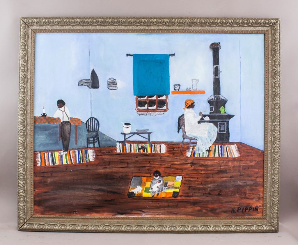 American OOC Signed Horace Pippin - Peale Gallery (1 of 12)