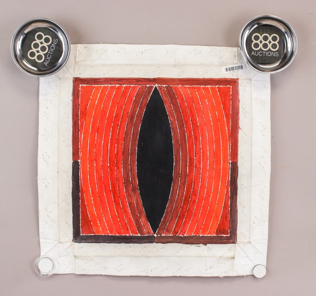 AOC Signed Sayed Haider Raza 1999 w/ COA (1 of 10)