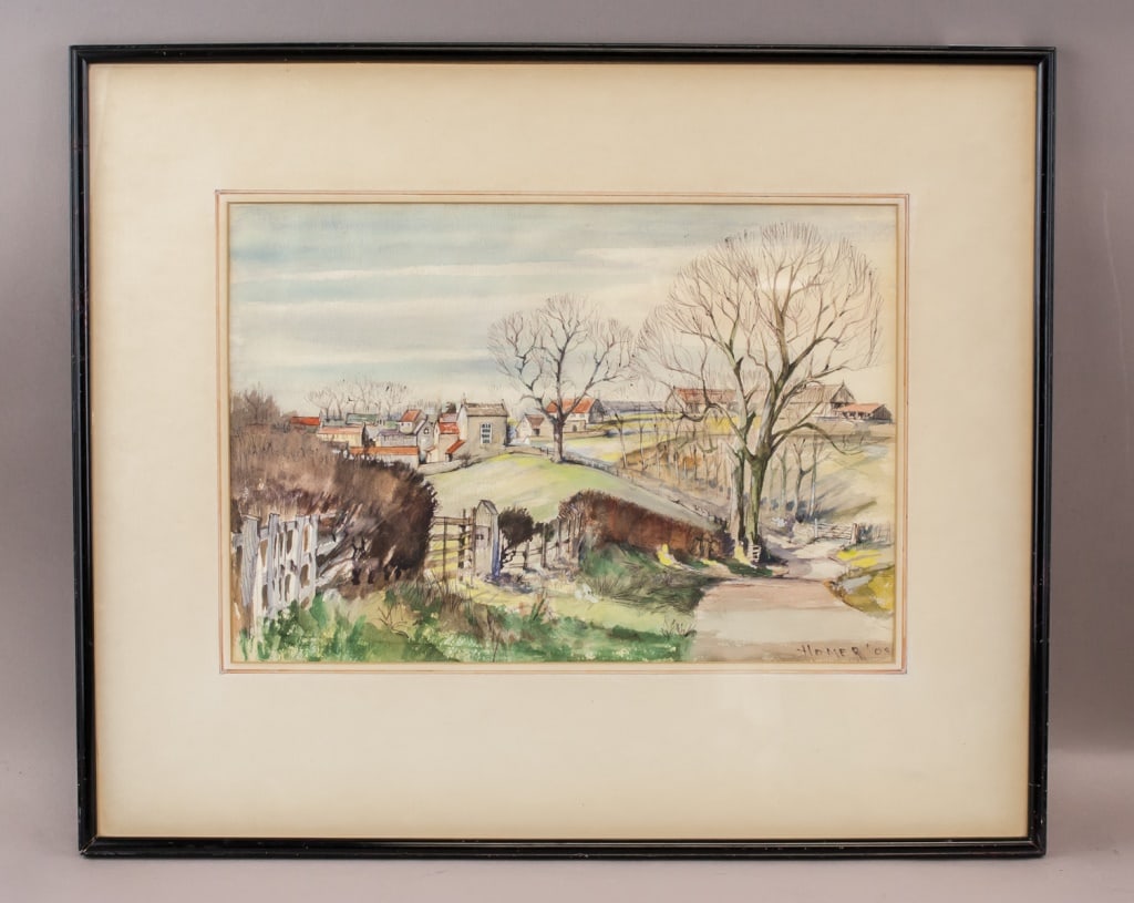 WC on Paper Sgd Winslow Homer '08 Reeve & Mackay (1 of 10)