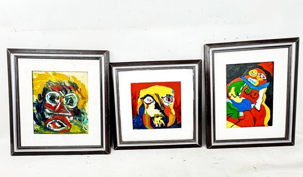 OOC Sgd Karel Appel '1976 Marsha Jackson Gallery (1 of 10)