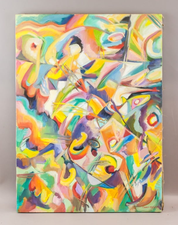 OOC Sgd Wassily Kandinsky '1919 Galerie G Augustin (1 of 10)