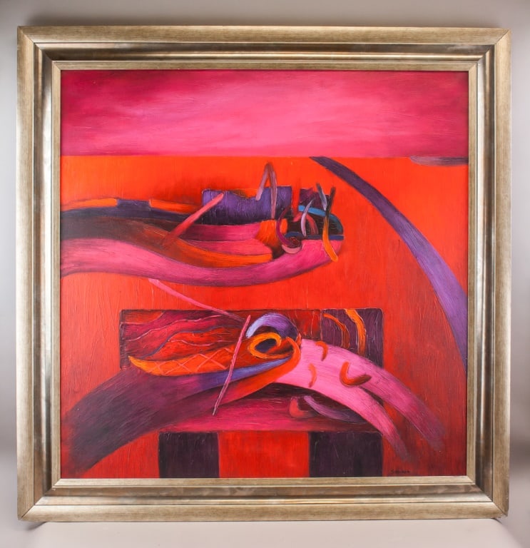 OOC Signed Fernando de Szyszlo '99 Galeria Borkas (1 of 10)