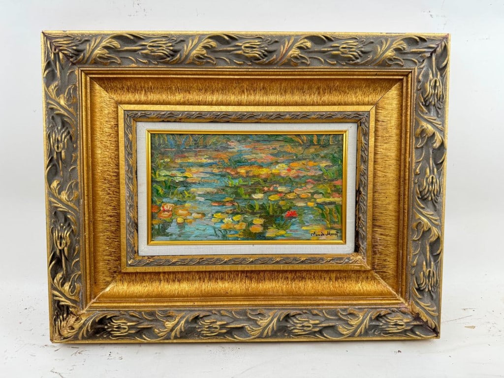 OOC Signed Claude Monet Bernheim Jeune & C (1 of 10)