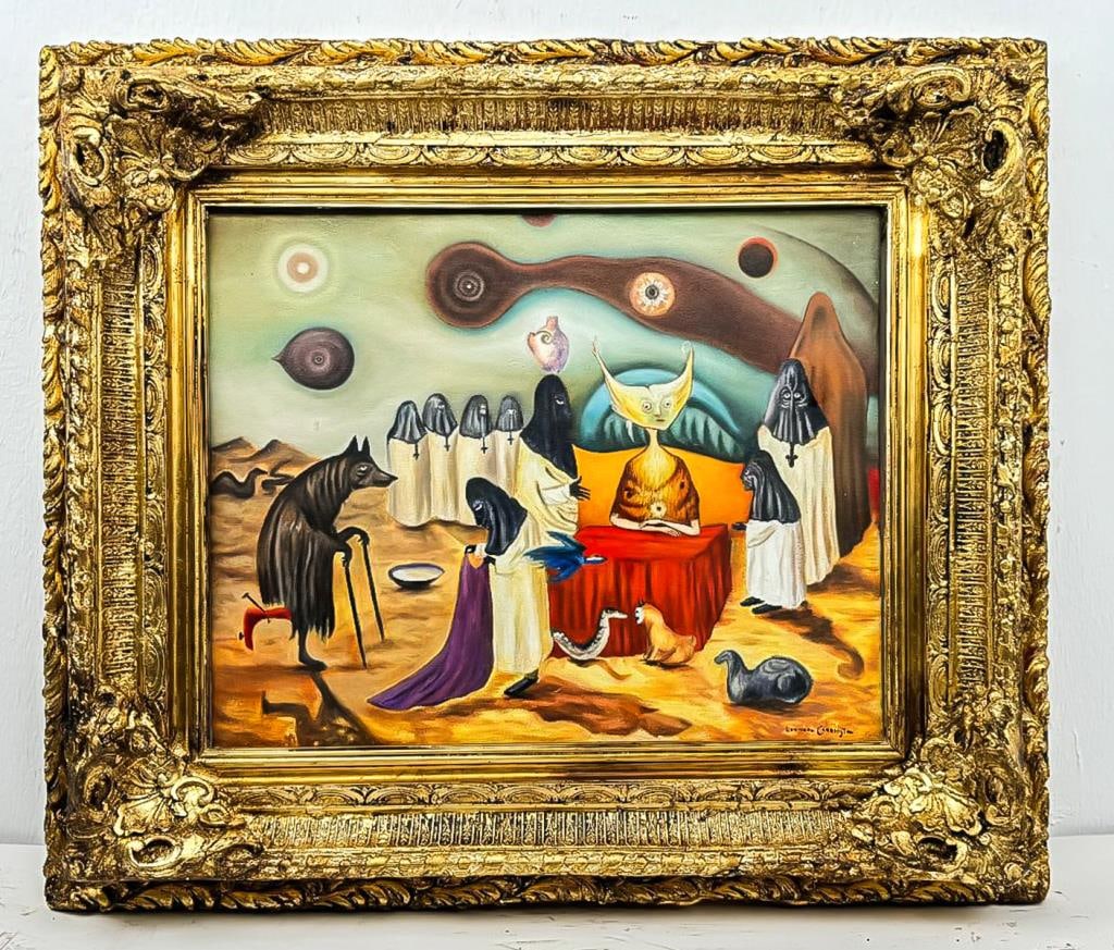 OOC Sgd Leonora Carrington Cruz Roja Mexicana 1983 (1 of 10)