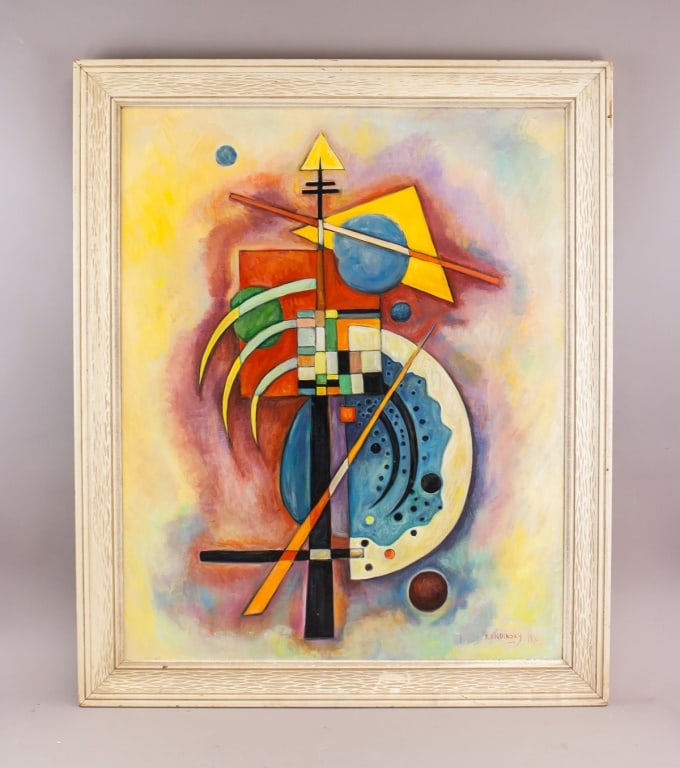 OOC Sgd Wassily Kandinsky '1916 Galerie G Augustin (1 of 10)
