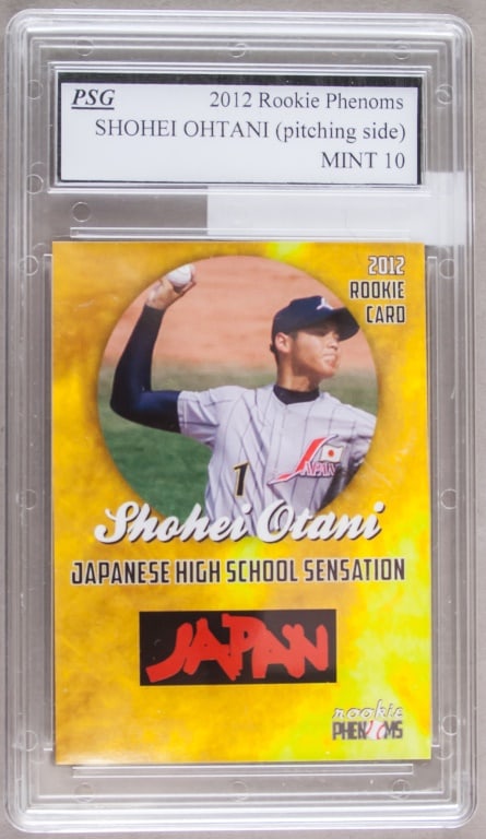 2012 Rookie Phenoms Shohei Ohtani PSG Mint 10 (1 of 4)
