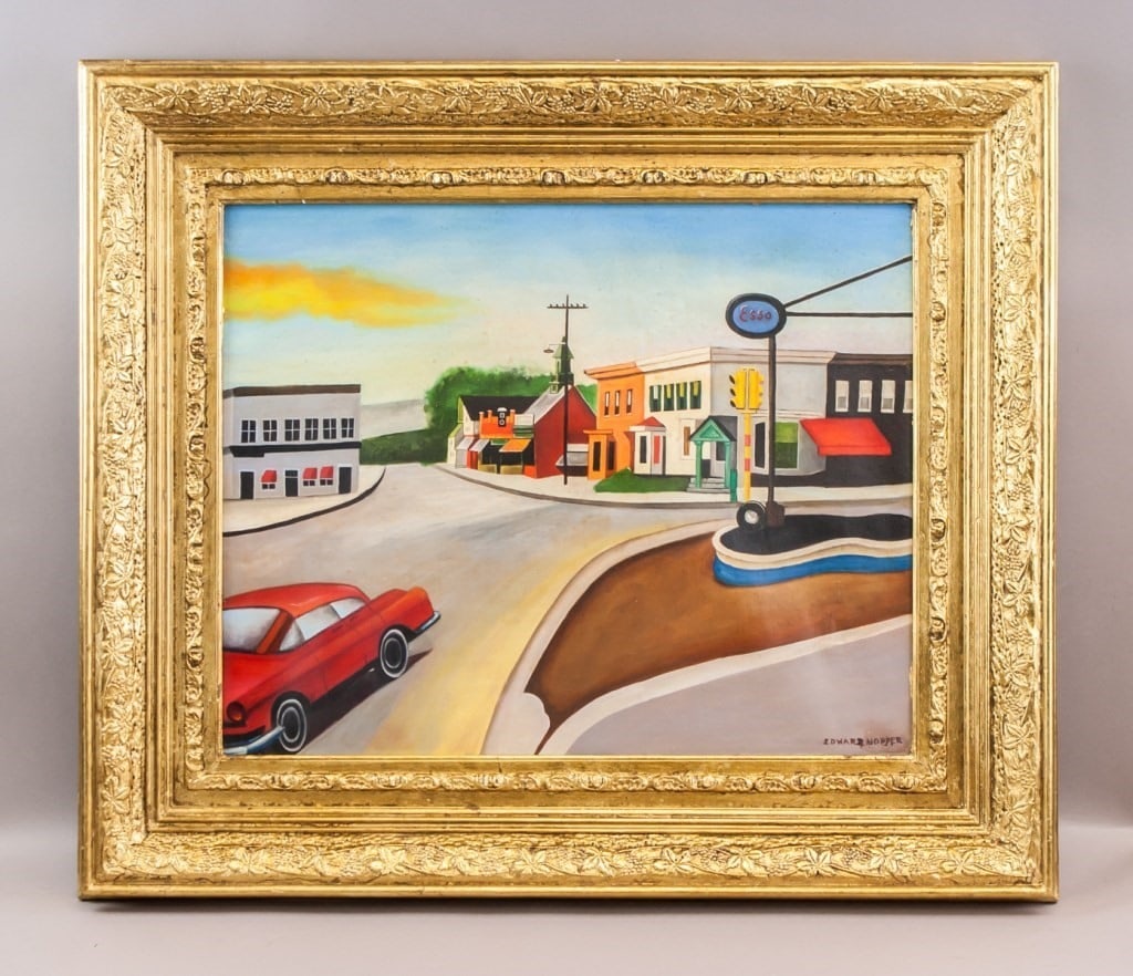 OOC Signed Edward Hopper WHITNEY MUSEUM N.Y. (1 of 10)