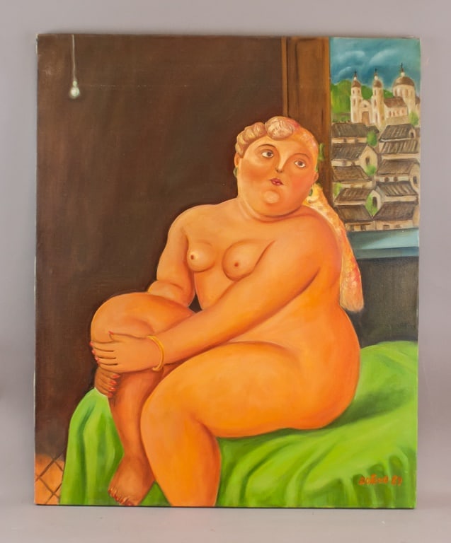 OOC Sgd Fernando Botero '89 Galeries Mathias Fels (1 of 10)