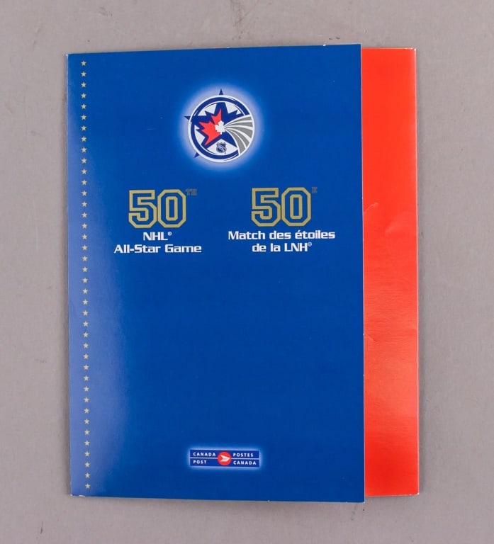 2000 Canada 50th NHL All Star Stamps & Postcards (1 of 12)
