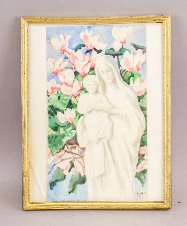 WC on Paper Signed Olga Constantinovna of Russia (1 of 10)