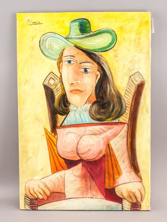 OOC Sgd Picasso Eugene Vistor Thaw w/ Succ. Stamp (1 of 12)