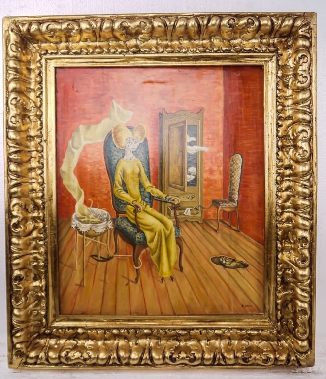 Oil on Canvas Signed Remedios Varo Galerias Helmy (1 of 10)