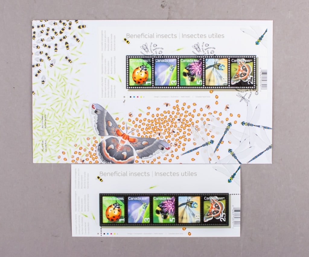 2007 Canada Beneficial Insects Stamp Sheets 2pc (1 of 8)