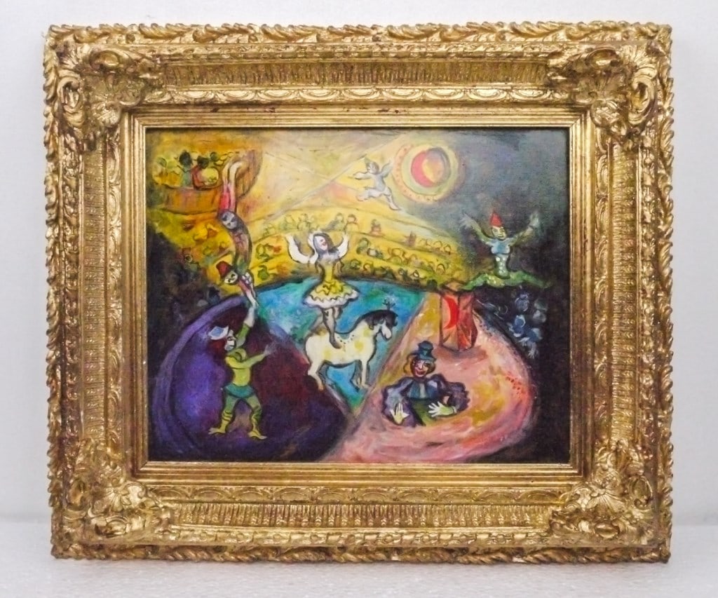 OOC Signed Marc Chagall Galerie Kolbert Le Studio (1 of 10)