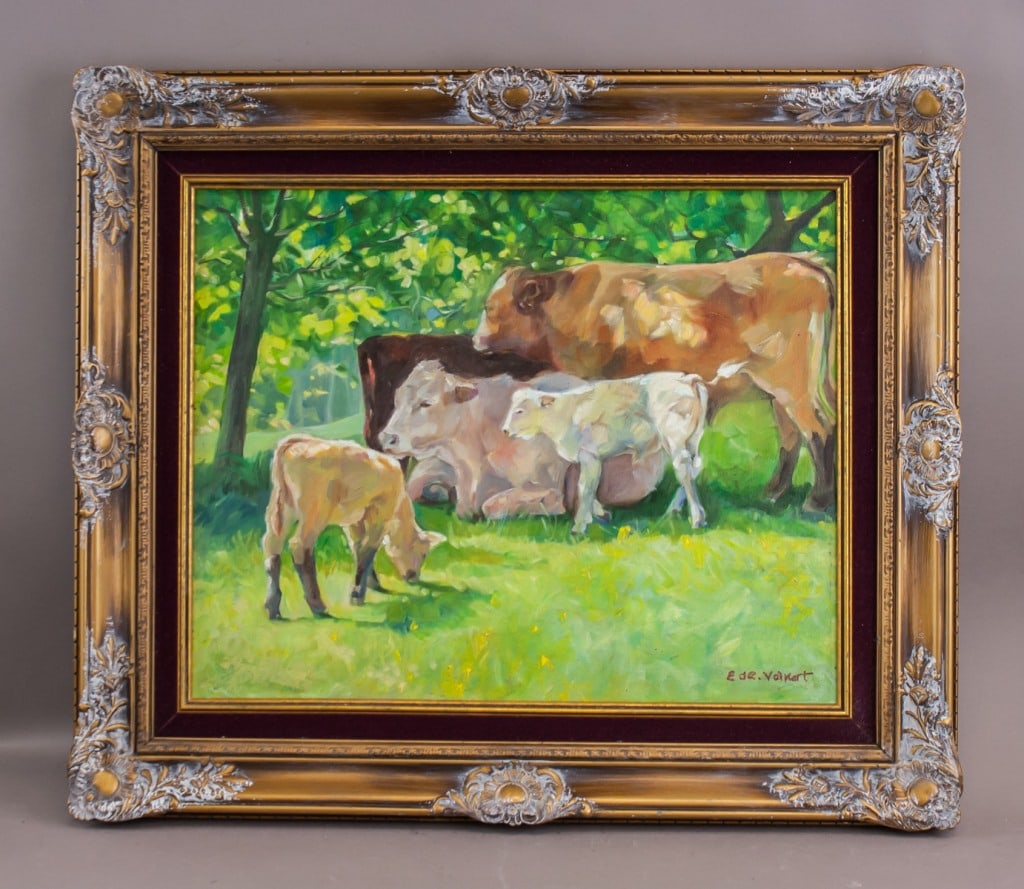 OOC Sgd Edward Charles Volkert Fine Art T. Eaton (1 of 10)