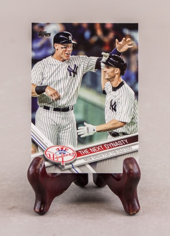 2017 Topps Yankees Rookies Bird & Judge Card (1 of 8)