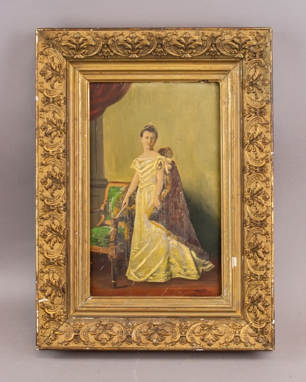 Oil on Panel Attr. Grand Duchess Olga Alexandrovna (1 of 10)