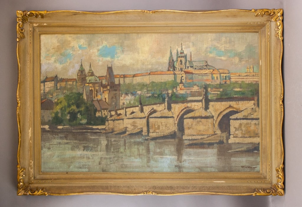 Canadian Oil on Board Signed Ralph Wallace Burton
