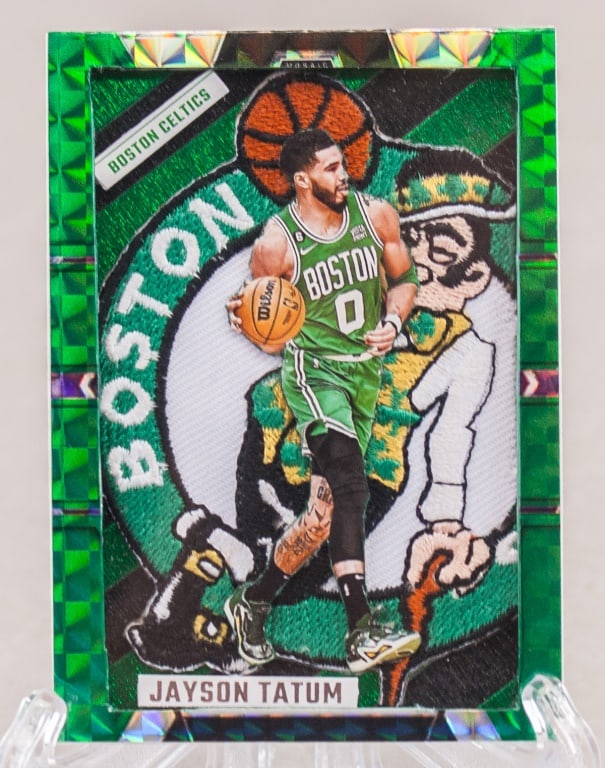 2023 Panini NBA Jayson Tatum Jersey Patch Card (1 of 6)