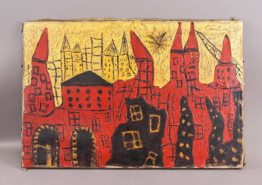 OOC Sgd Constant Nieuwenhuys '56 Galerie Mathias (1 of 10)