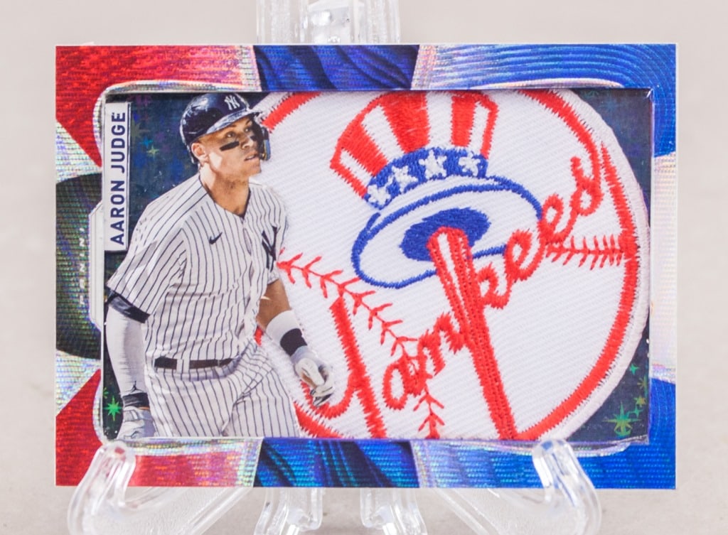 2023 Aaron Jude Yankee Jersey Patch Card (1 of 6)