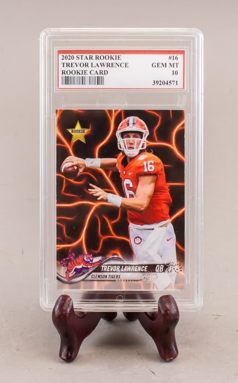 2020 Star Rookie #16 Trevor Lawrence GEM 10 PSG (1 of 8)