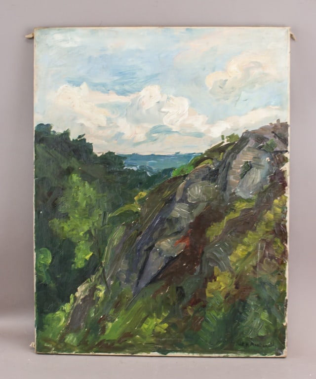 Canadian Oil on Canvas Signed J. E. H. MacDonald (1 of 10)