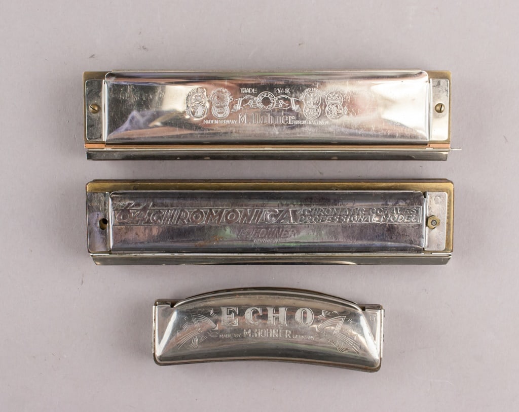 Vintage Hohner Hamonicas Made in Germany 3pc (1 of 10)