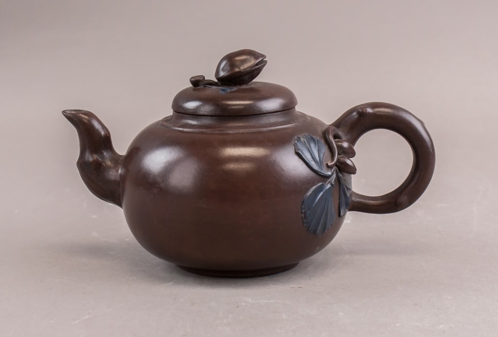 Chinese Yixing Zisha Teapot w/ Mark (1 of 10)