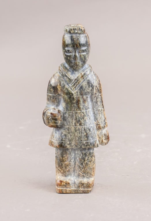 Chinese Song Era Hardstone Warrior Sculpture (1 of 9)
