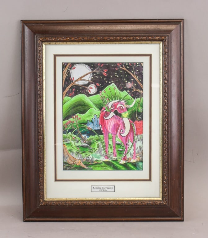 WC Paper Signed Leonora Carrington Reeve & Mackay (1 of 10)