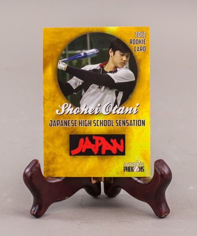 2012 Shohei Ohtani High School Baseball Card (1 of 7)