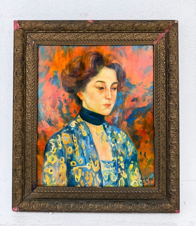 OOC Signed Gustav Klimt Galerie Gilbert & Paul (1 of 10)