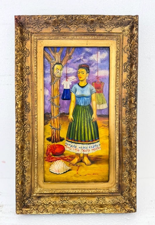 OOC Signed Frida Kahlo Museo Nacional De Art '1950 (1 of 10)