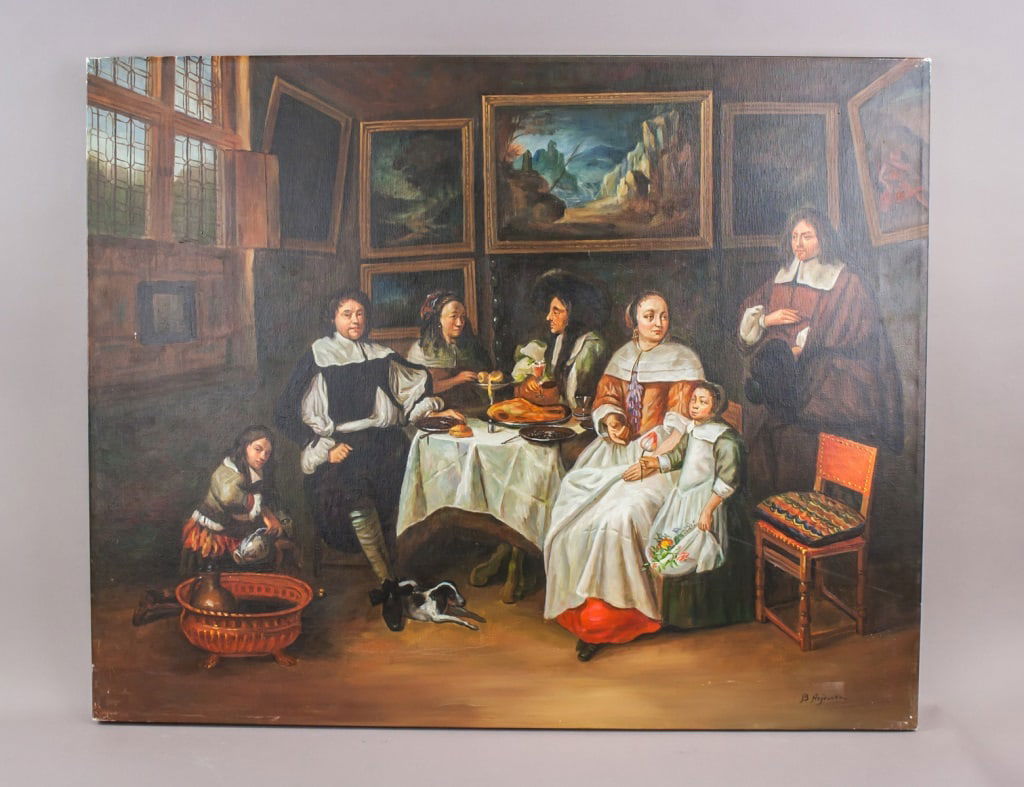 Canadain Oil on Canvas Signed B. Rojewska (1 of 11)