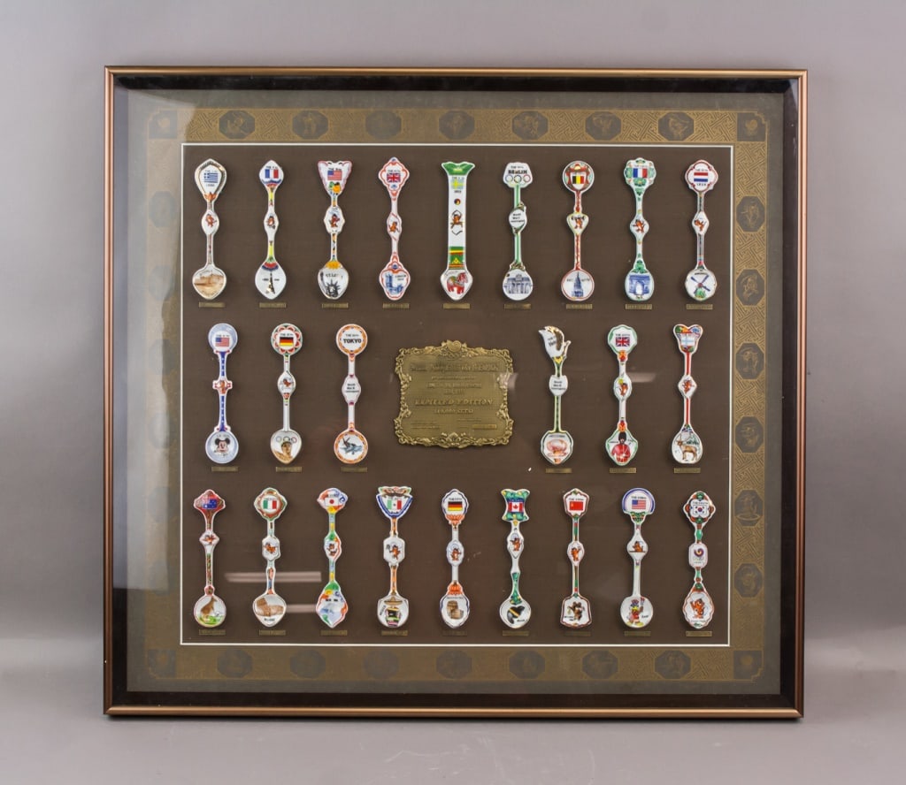 1988 Seoul Olympics Spoons Collection Limited COA (1 of 10)