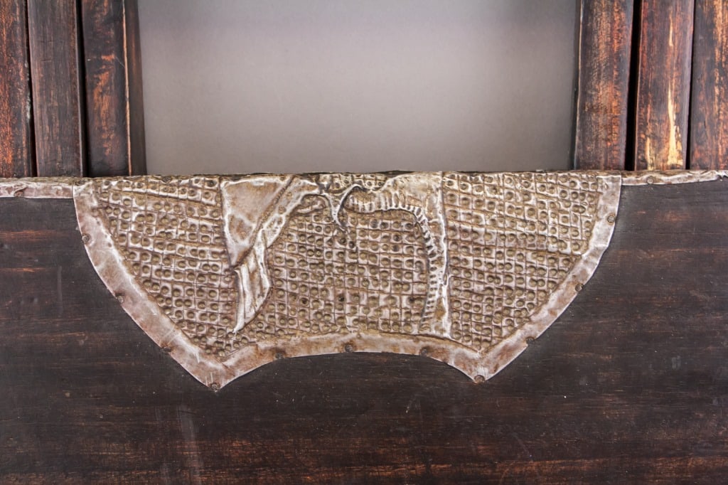 Antique African Wood Carved Folding Table - 10