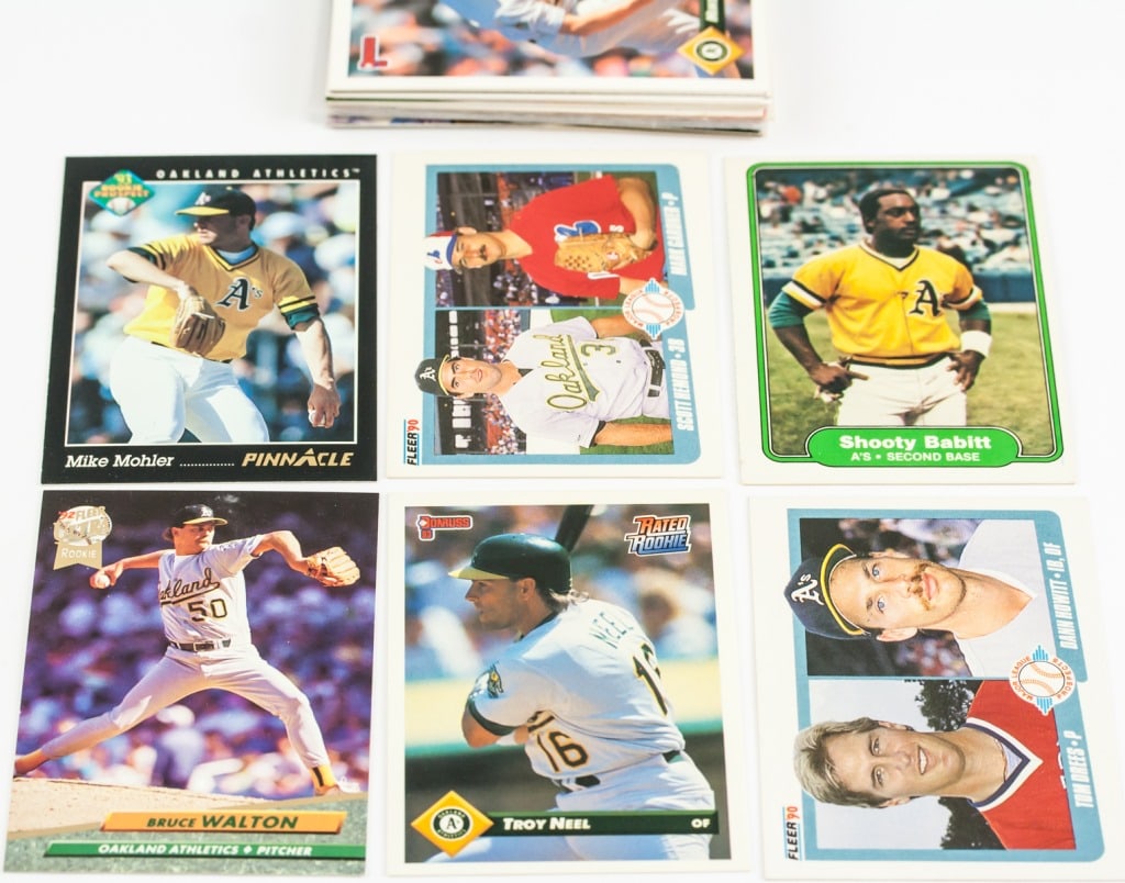 Vintage 1980s-90s Topps & Pinnacle MLB Cards (1 of 3)