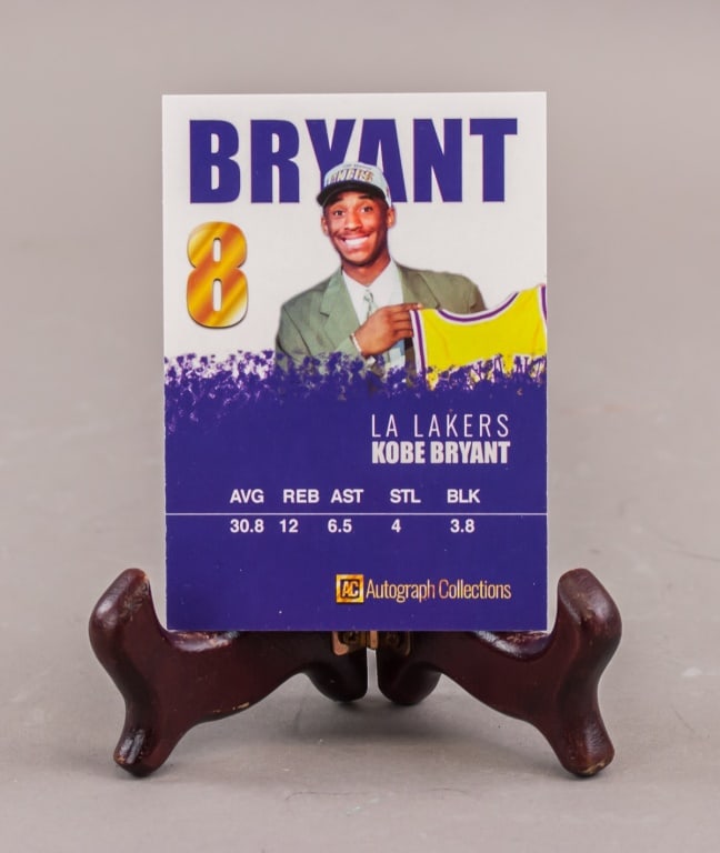 1996 Kobe Bryant Rookie Facsimile Auto Card (1 of 7)