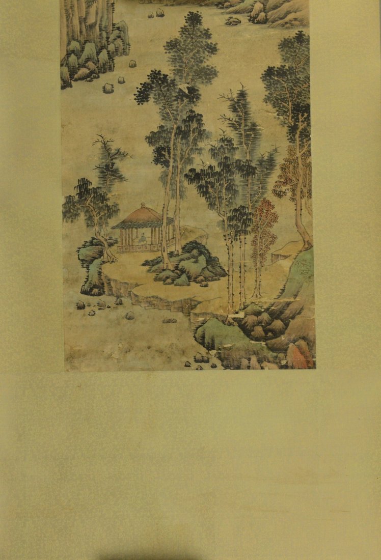Chinese Painting of Landscape Signed Zheng Ming - 5